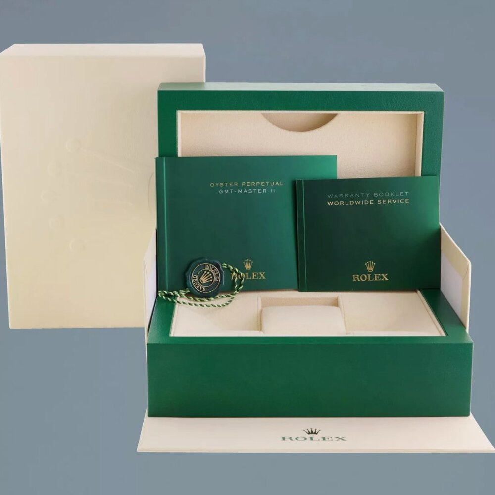 MINT MEN'S ROLEX 40MM ICED SAPPHIRE WATCH - Picture 7 of 7